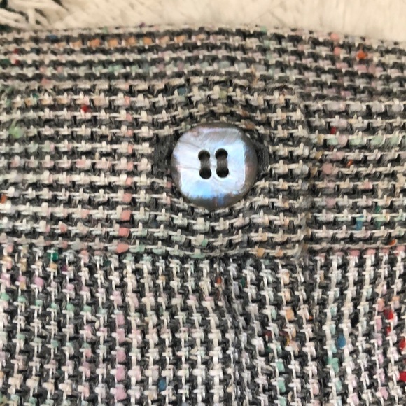 Vintage Tweed Pocketed Pencil Skirt, US Size 12/14 - Picture 4 of 6